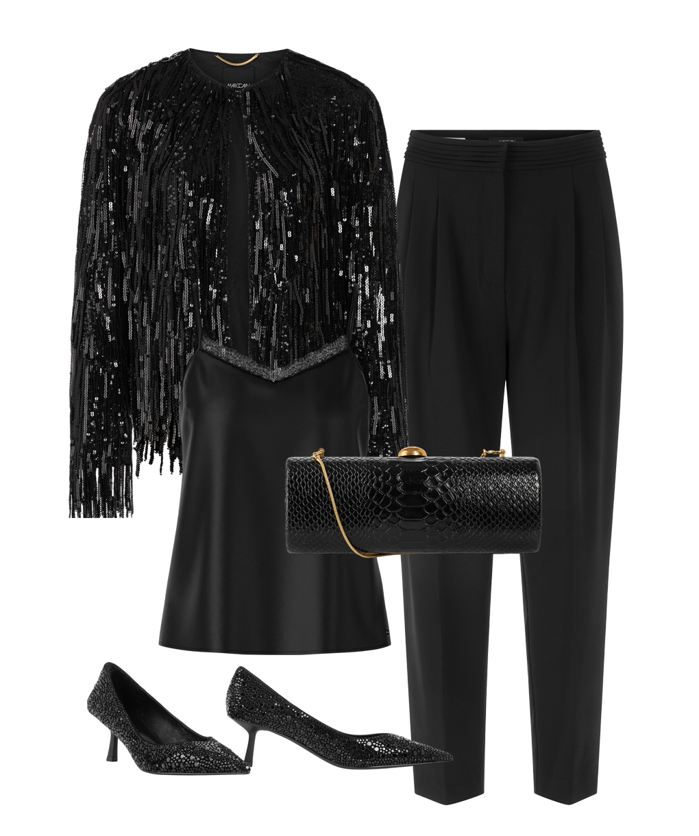 ЭФФЕКТНЫЙ ВЕЧЕРНИЙ ОБРАЗ С ПАЙЕТКАМИ