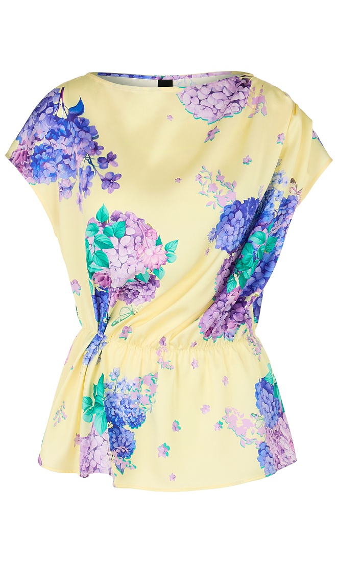 Блуза с принтом