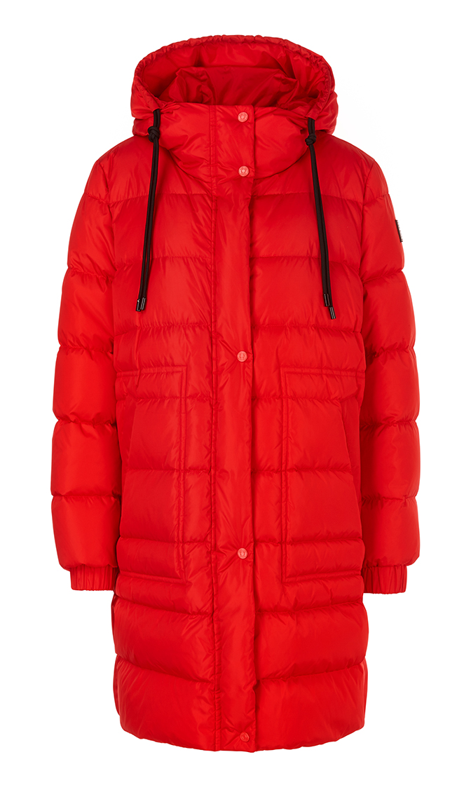 Стеганое пальто