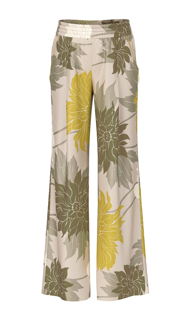 Брюки с принтом