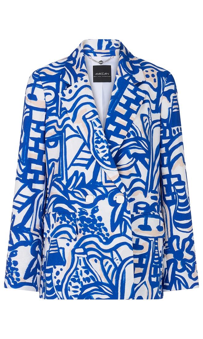 Пиджак с принтом