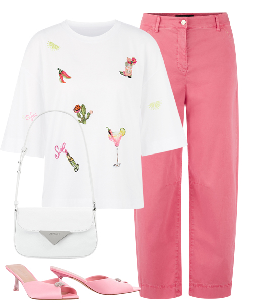 Розовый коктейль