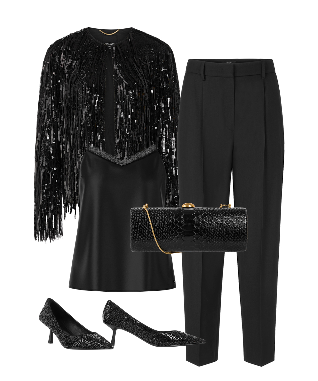 ЭФФЕКТНЫЙ ВЕЧЕРНИЙ ОБРАЗ С ПАЙЕТКАМИ