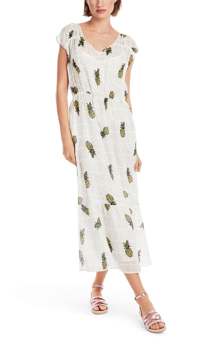 Платье с принтом