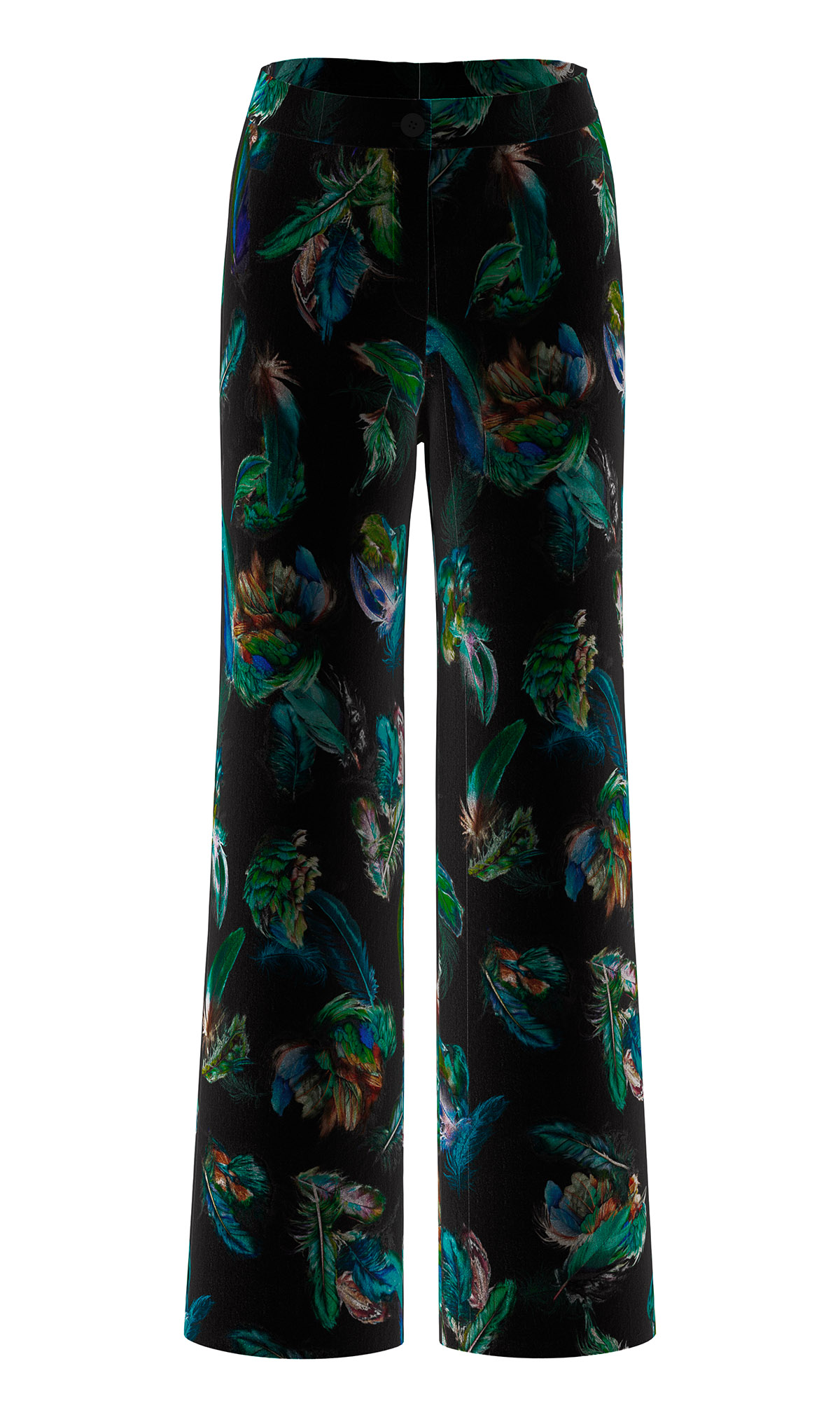 Брюки с принтом