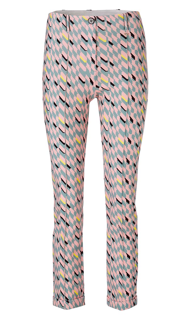 Marc cain брюки женские. Брюки nc 81. 18 j51. Брюки cain. Комбинированные штаны женские.