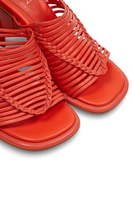 Мюли из кожи