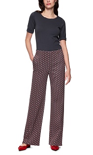 Брюки с принтом