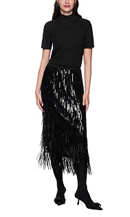 Пуловер с короткими рукавами