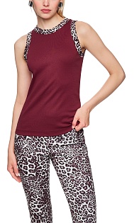 Топ с окантовкой