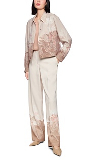 Жакет с цветочным принтом