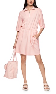 Спортивное платье с поясом