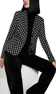 Пиджак с принтом