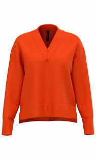 Пуловер из кашемира Marc Cain, RC41.42M52/482-D, тема Chillin Mountains, сезон Осень-Зима 2021