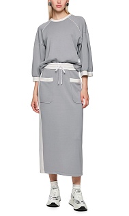 Юбка с карманами