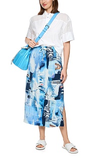 Юбка с принтом