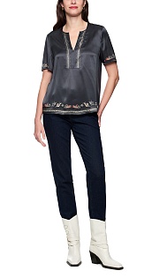 Шелковая блуза