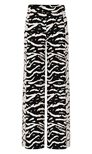 Брюки с принтом