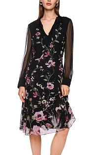 Платье из вискозы