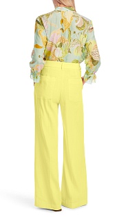 Брюки из льна