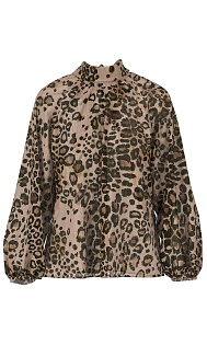 Блуза с принтом