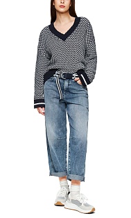 Джинсы из хлопка