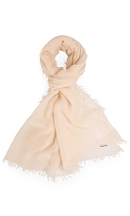 Шарф из модала и шерсти