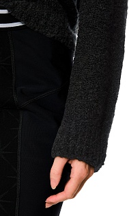 Пуловер из шерсти альпака