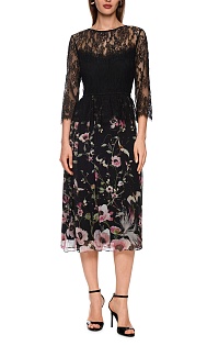 Платье с кружевом