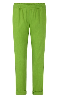 Брюки из льна и вискозы