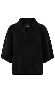 Поло из хлопка и вискозы