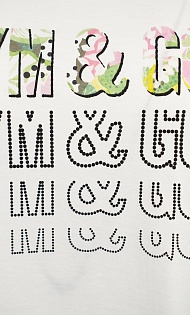 Футболка с принтом