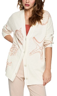 Кардиган с принтом