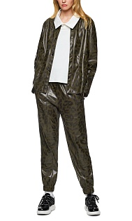 Брюки из искусственной кожи