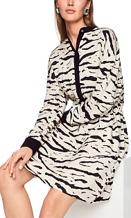 Платье с принтом