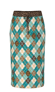 Юбка с принтом