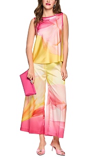 Топ с принтом