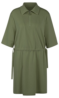 Спортивное платье с поясом