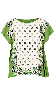 Блуза с принтом