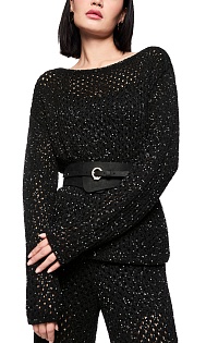 Ажурный пуловер