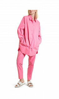 Удлиненная рубашка Marc Cain, SC52.01W02/252-A, тема Pink Prelude, сезон Весна-Лето 2022