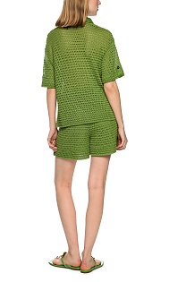 Ажурный пуловер