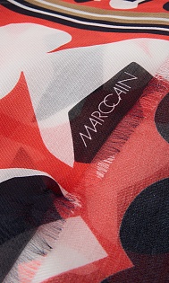 Шарф с принтом