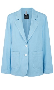 Пиджак из хлопка и льна