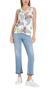 Топ с принтом