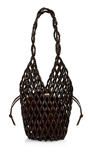 Плетеная сумка из дерева