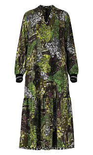 картинка Платье макси с принтом TS21.31W56/597-E от магазина Marc Cain