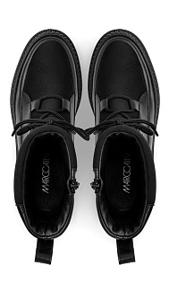 Ботинки из кожи