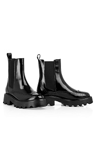 Ботинки из кожи