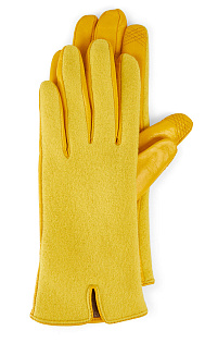 Кожаные перчатки Marc Cain, TCF1.03L82/436-E, тема Golden Times, сезон Осень-Зима 2022